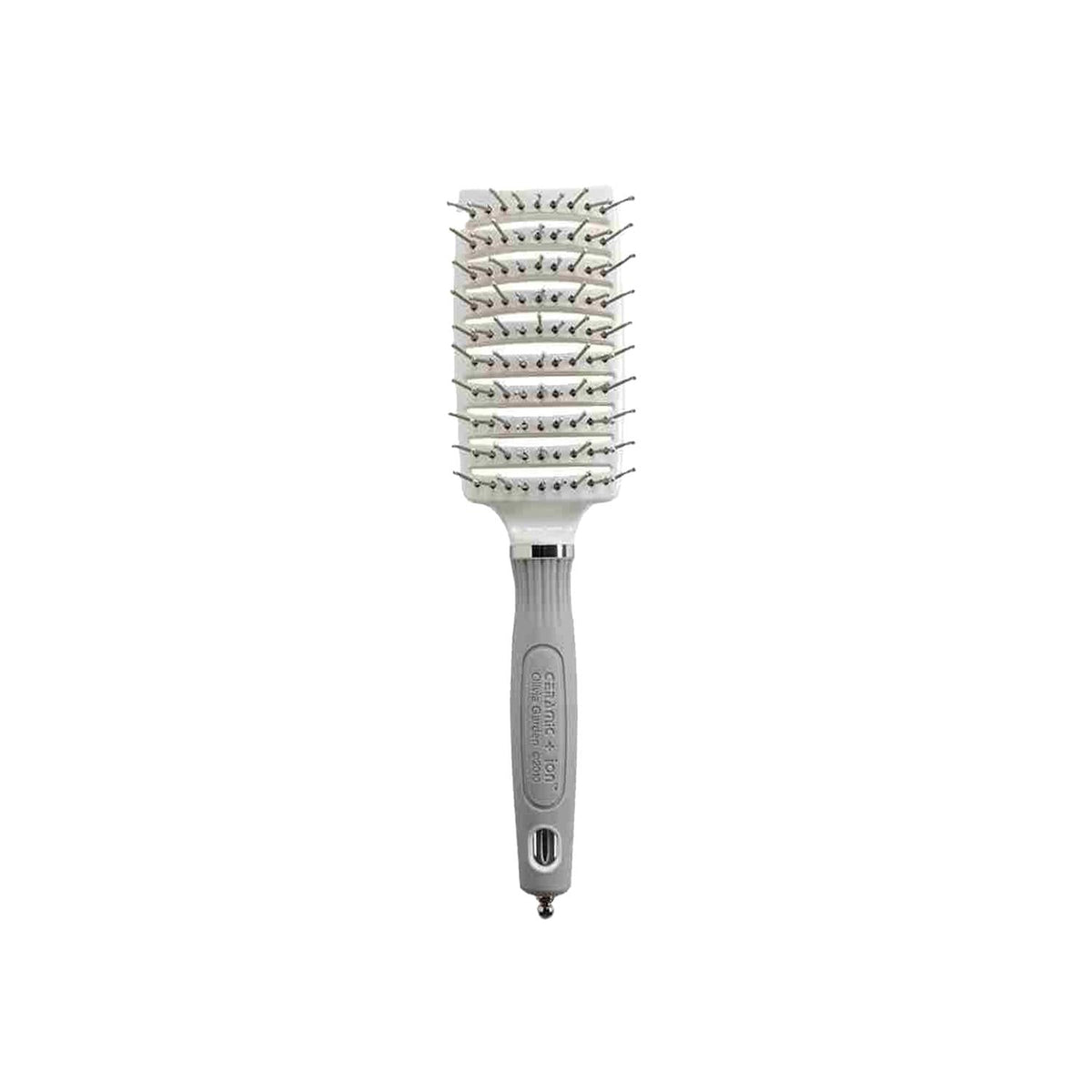 Olivia Garden Ceramic+Ion Turbo Vent Pro Shaper Professional Hair Brush for Salon-Quality Styling - Reduces Frizz, Enhances Shine by Beauty Care Bag