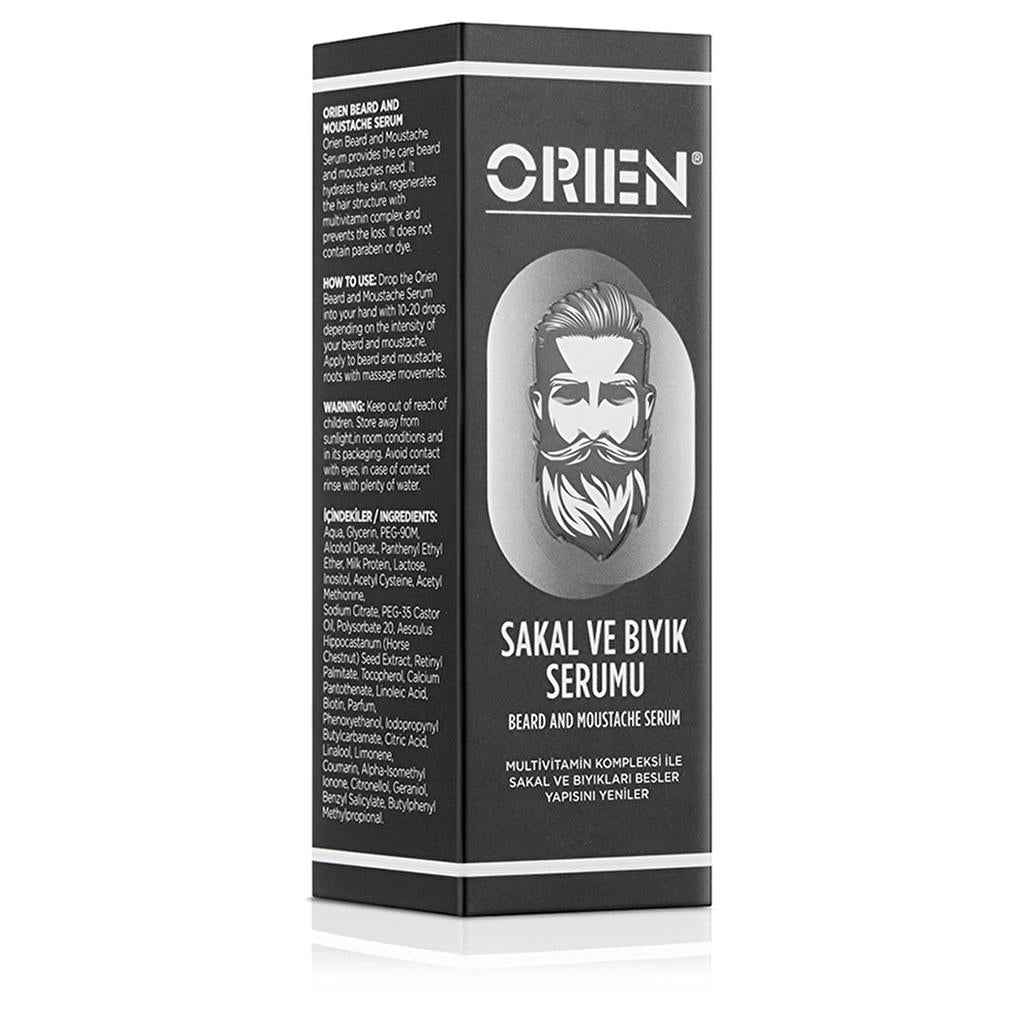 Orien Beard & Mustache Serum for Fuller Look 50 ml by Beauty Care Bag