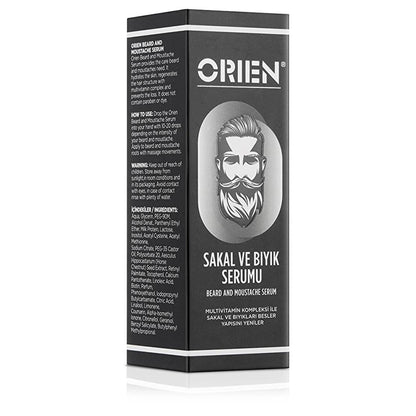 Orien Beard & Mustache Serum for Fuller Look 50 ml by Beauty Care Bag