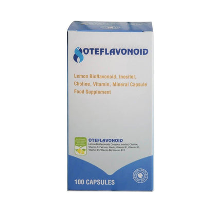 Oteflavonoid Dietary Supplement - 100 Capsules - Supports Immune System & Overall Wellness by Beauty Care Bag