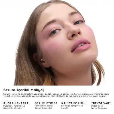 Cream Co. Glow Tint: Radiant Lip, Cheek & Eye Tint with Hyaluronic Acid, Ceramides & Peptides - Natural, Hydrating, Multi-Use Makeup by Beauty Care Bag