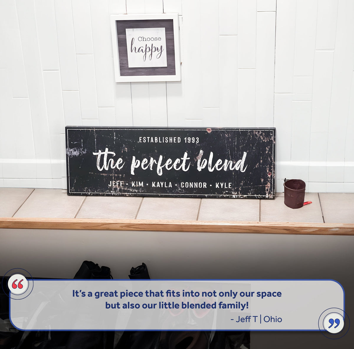 The Perfect Blend Sign III by Tailored Canvases