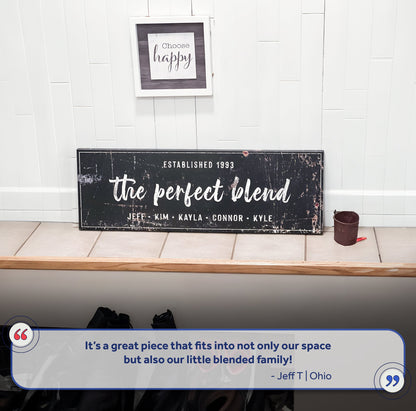 The Perfect Blend Sign III by Tailored Canvases