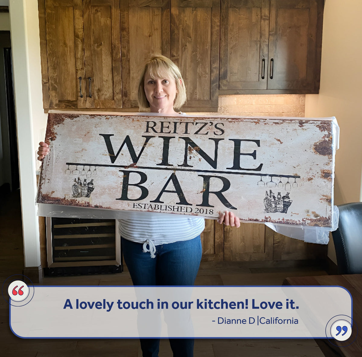 Coffee and Wine Sign II by Tailored Canvases