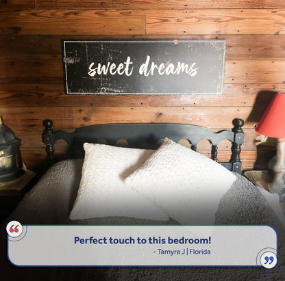 Sweet Dreams Sign IV by Tailored Canvases