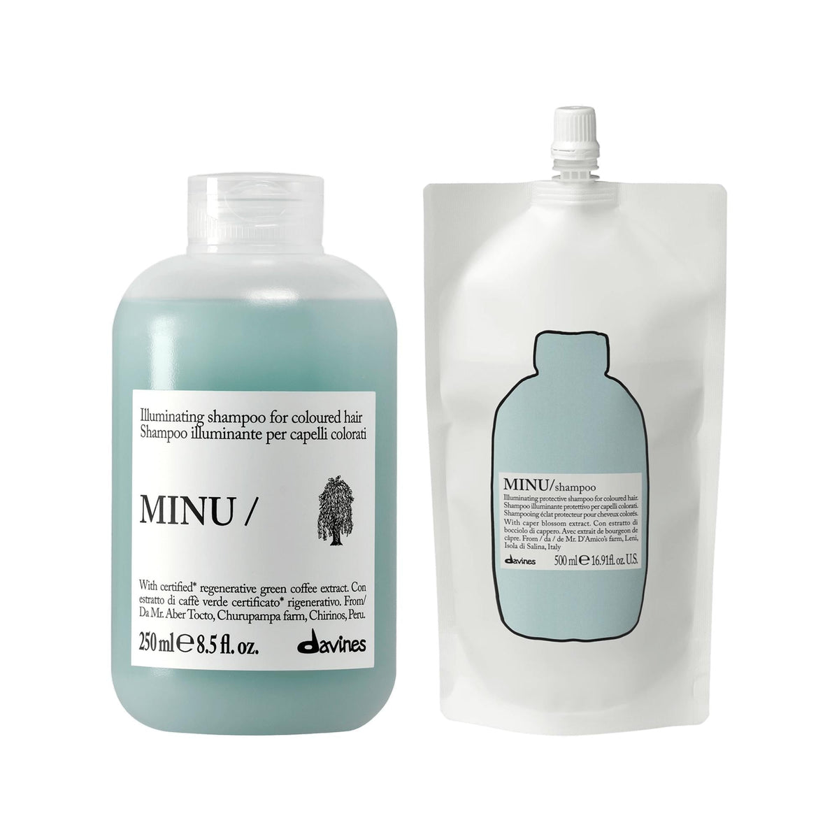 Davines Minu Illuminating Shampoo for Colored Hair 250 ml by Beauty Care Bag