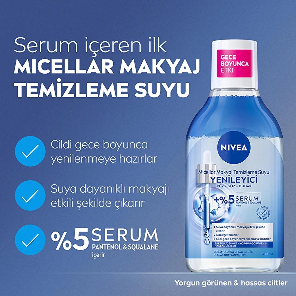 Nivea Regenerating Micellar Water with Serum 400 ml by Beauty Care Bag