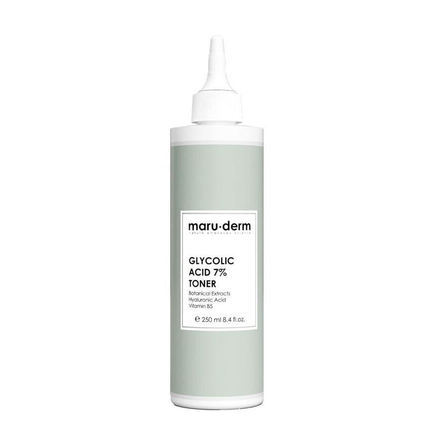 Maruderm Glycolic Acid 7% Toner: Brighten & Even Skin Tone, Reduce Blemishes & Pores for Radiant Skin by Beauty Care Bag