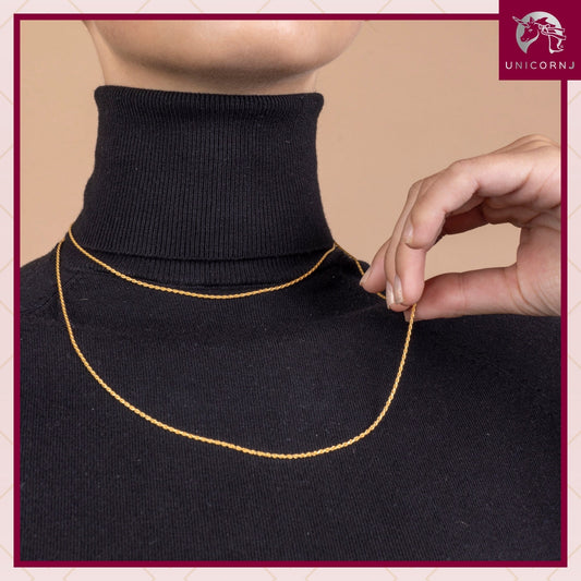 Sterling Silver Rose Gold Yellow Gold Plated French Rope Chain Italy 33.5" by Massete