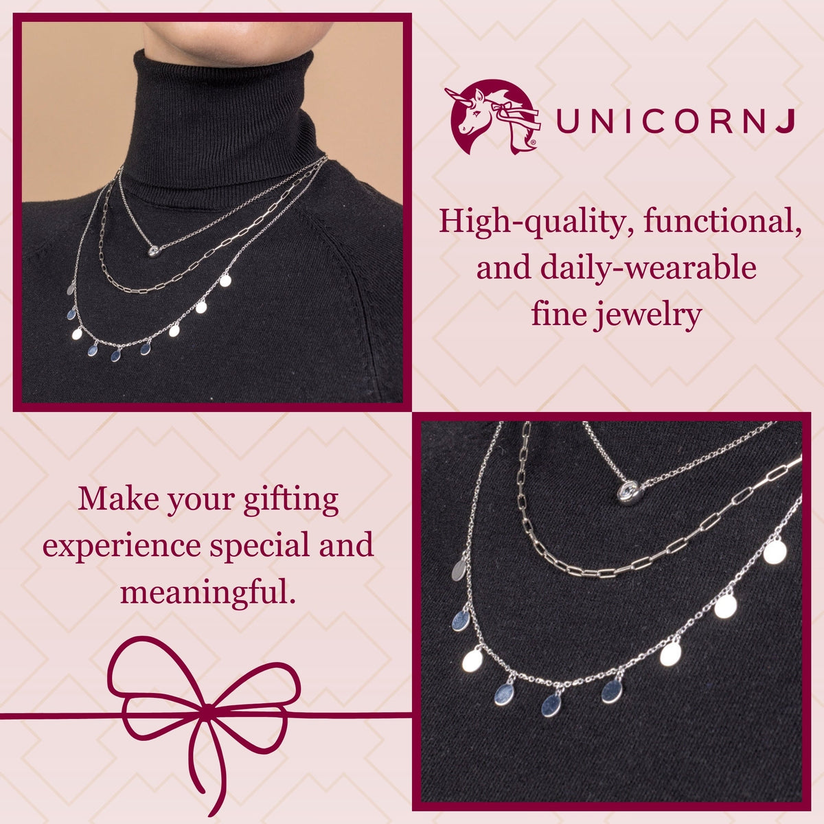 Sterling Silver Multiple Mini Discs Necklace flat Cable Chain 20" by Massete