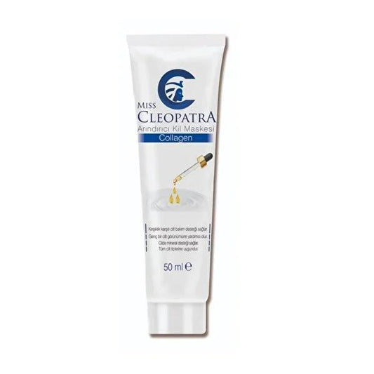 Miss Cleopatra Collagen Face Mask - Natural Skincare, Collagen Support, pH Balanced - 50ml by Beauty Care Bag