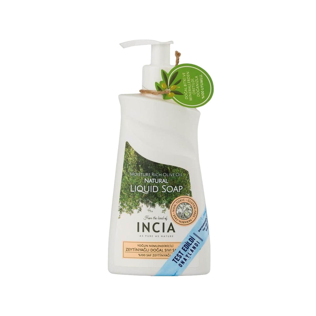 INCIA natural olive oil liquid soap, 8.45 fl oz