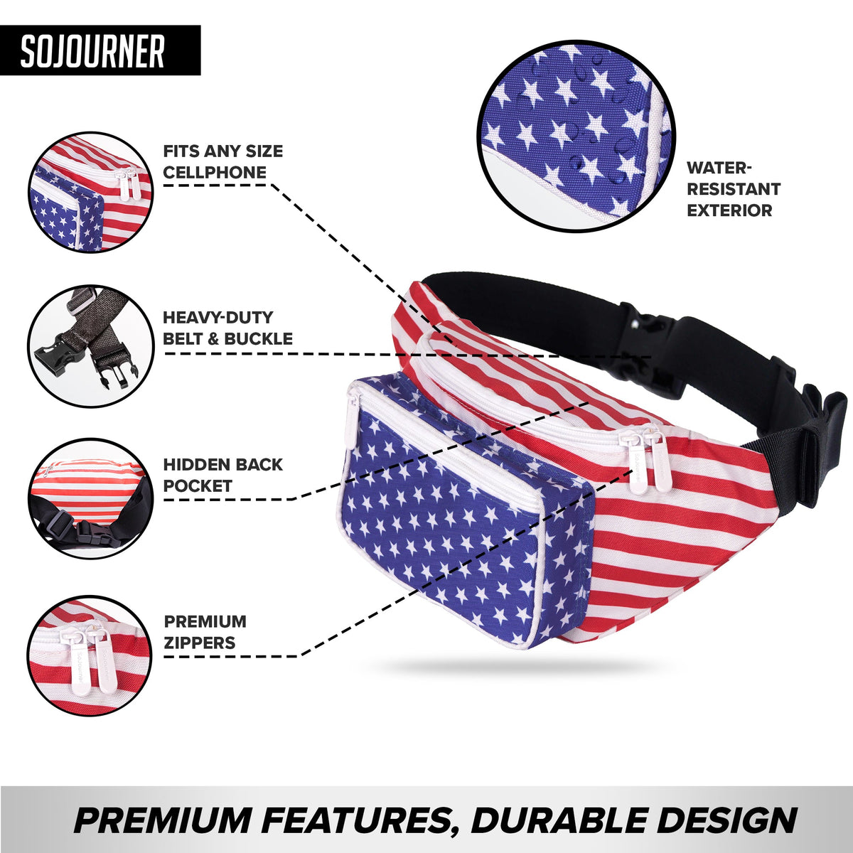 Fanny Pack (Solids) by SoJourner