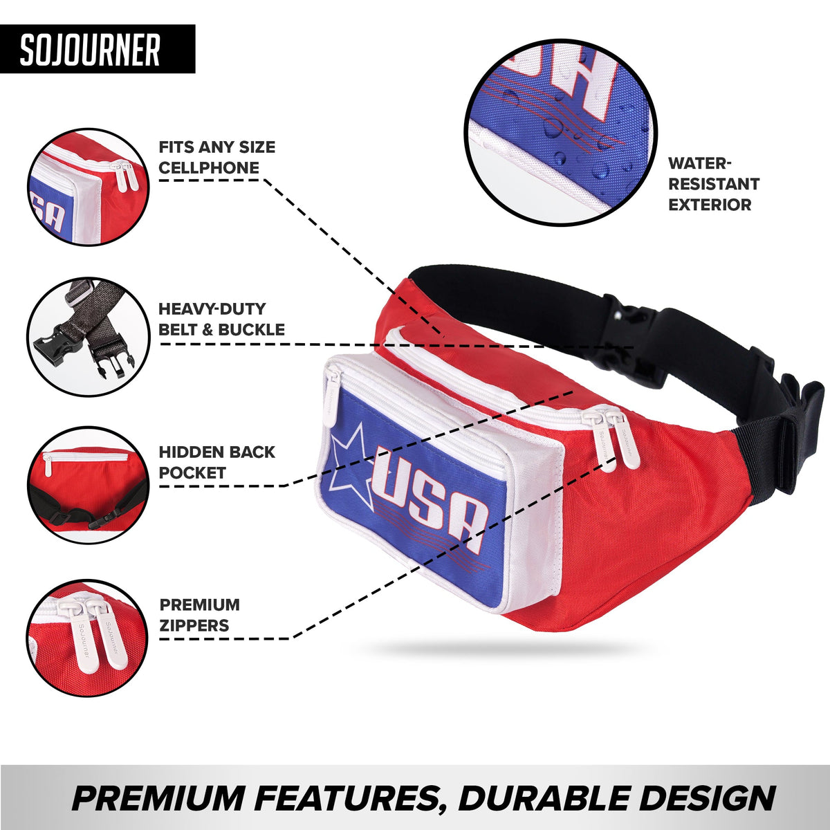 Fanny Pack (Solids) by SoJourner