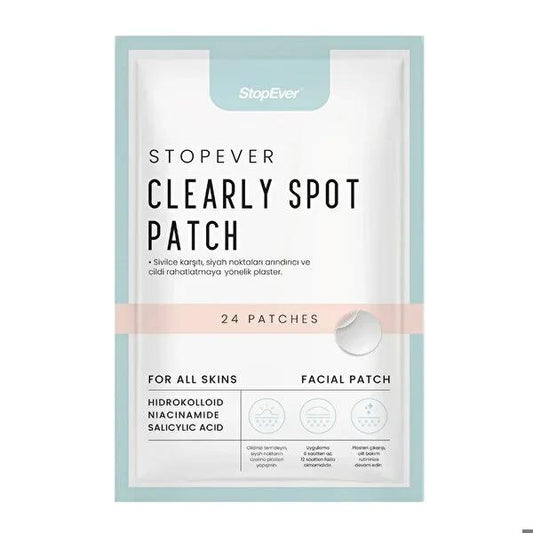 StopEver Clearly Spot invisible acne patches, 24 count