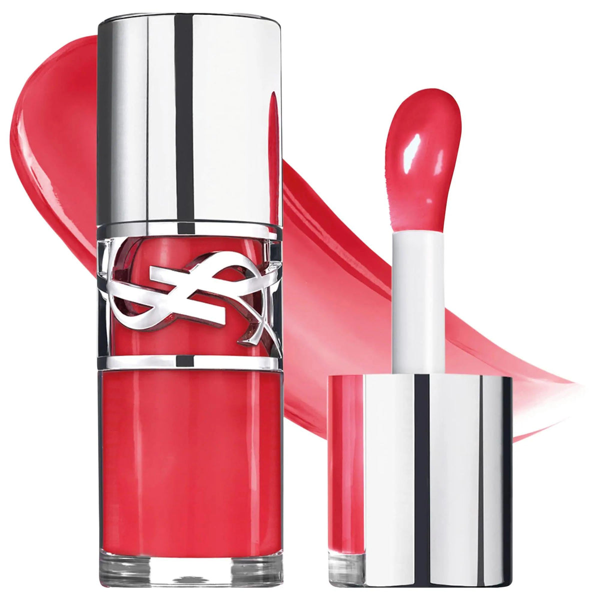 YSL Loveshine: Hyaluronic Acid Lip Oil Gloss - Plumping, Hydrating, Long-Lasting Shine for Fuller, Smoother Lips by Beauty Care Bag