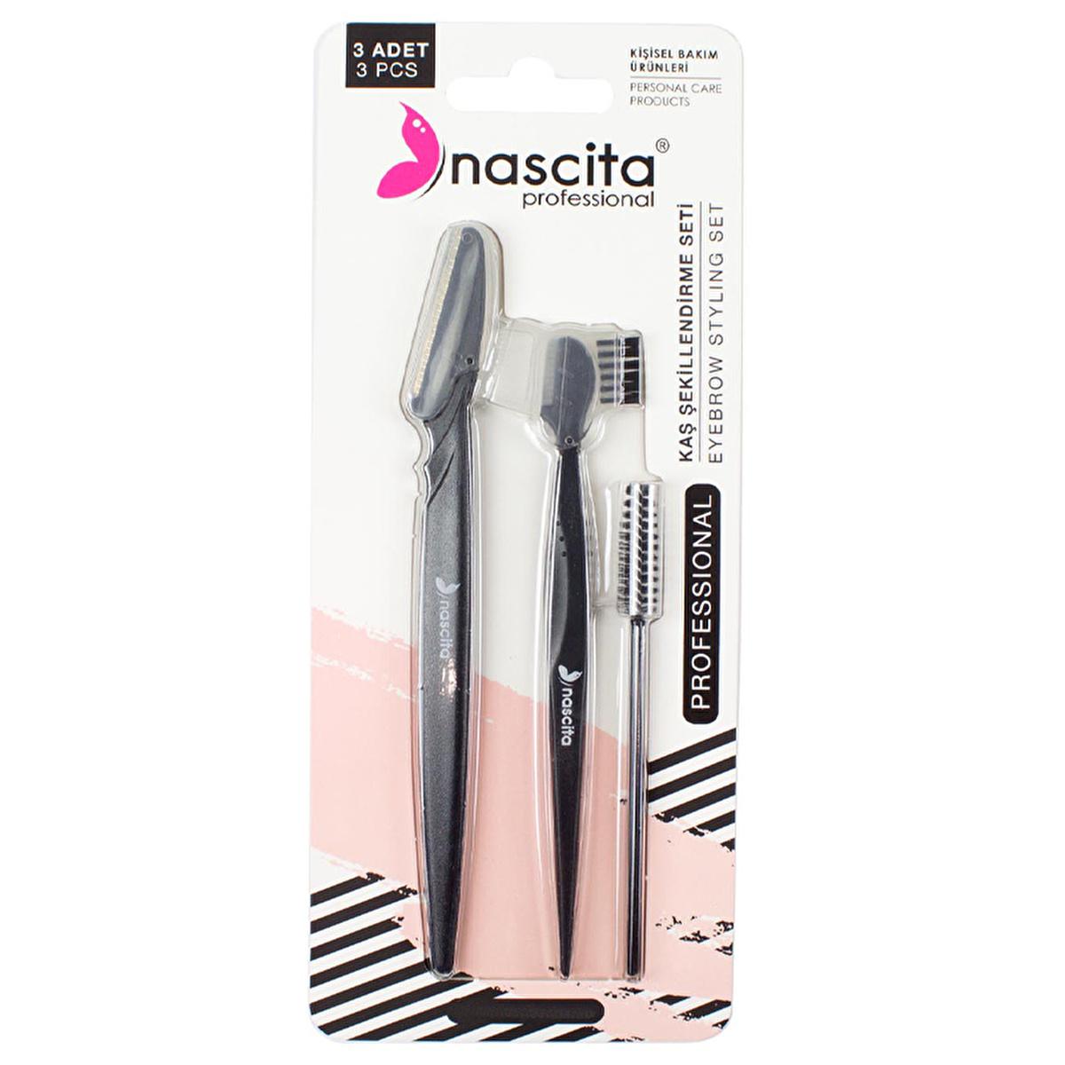 Nascita Eyebrow Shaping Set - Precision Grooming Tools for Perfect Brows by Beauty Care Bag