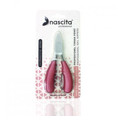 Nascita Bronze Nail Cuticle Trimmer Pliers - Professional Nail Care Tool by Beauty Care Bag