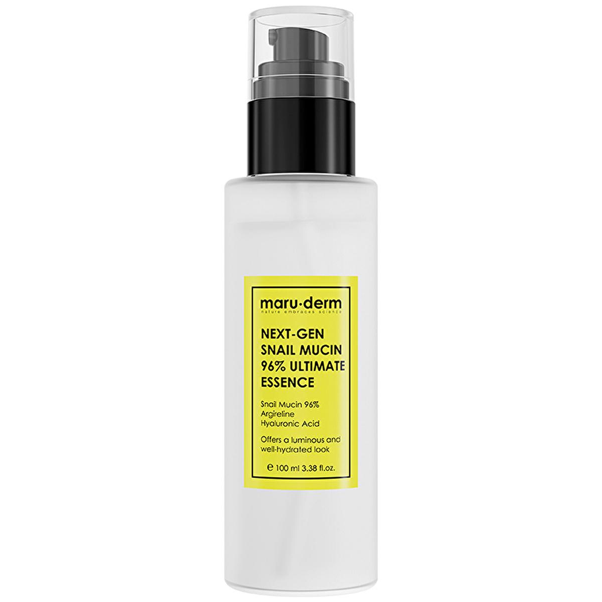 Maruderm Snail Mucin & Hyaluronic Acid Toner: Deeply Hydrating Facial Treatment for Fine Lines & Sensitive Skin - 3.38 fl oz by Beauty Care Bag