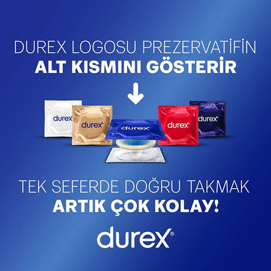 Durex Classic Condoms for Reliable Protection 16 Count by Beauty Care Bag