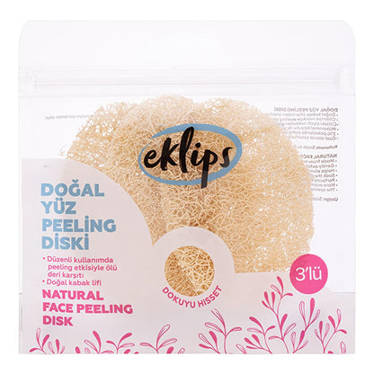 Eklips Exfoliating Face Peel Pads - Gentle Facial Exfoliation for Skin Renewal, 3-Pack by Beauty Care Bag