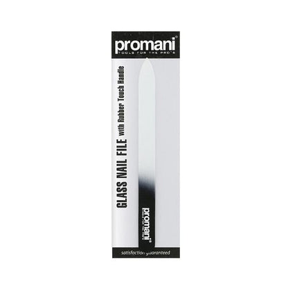 Promani PR-403 Glass Nail File with Easy-Grip Handle by Beauty Care Bag
