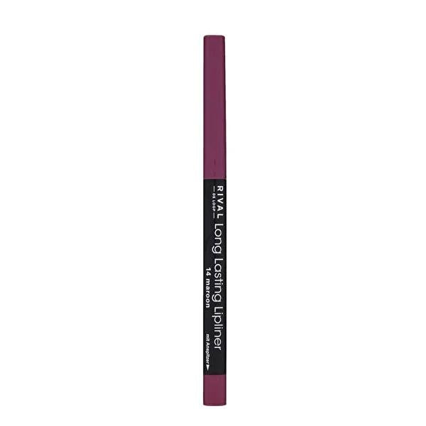Rival de Loop long-lasting maroon lip liner