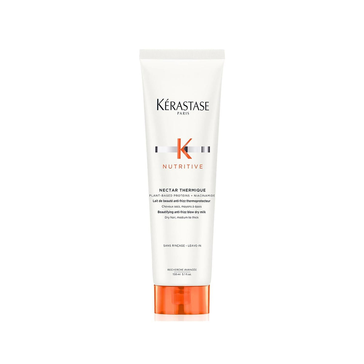 Kerastase Nutritive Nectar Thermique - Anti-Frizz Thermal Hair Serum for Dry/Damaged Hair, 5.07 fl oz by Beauty Care Bag