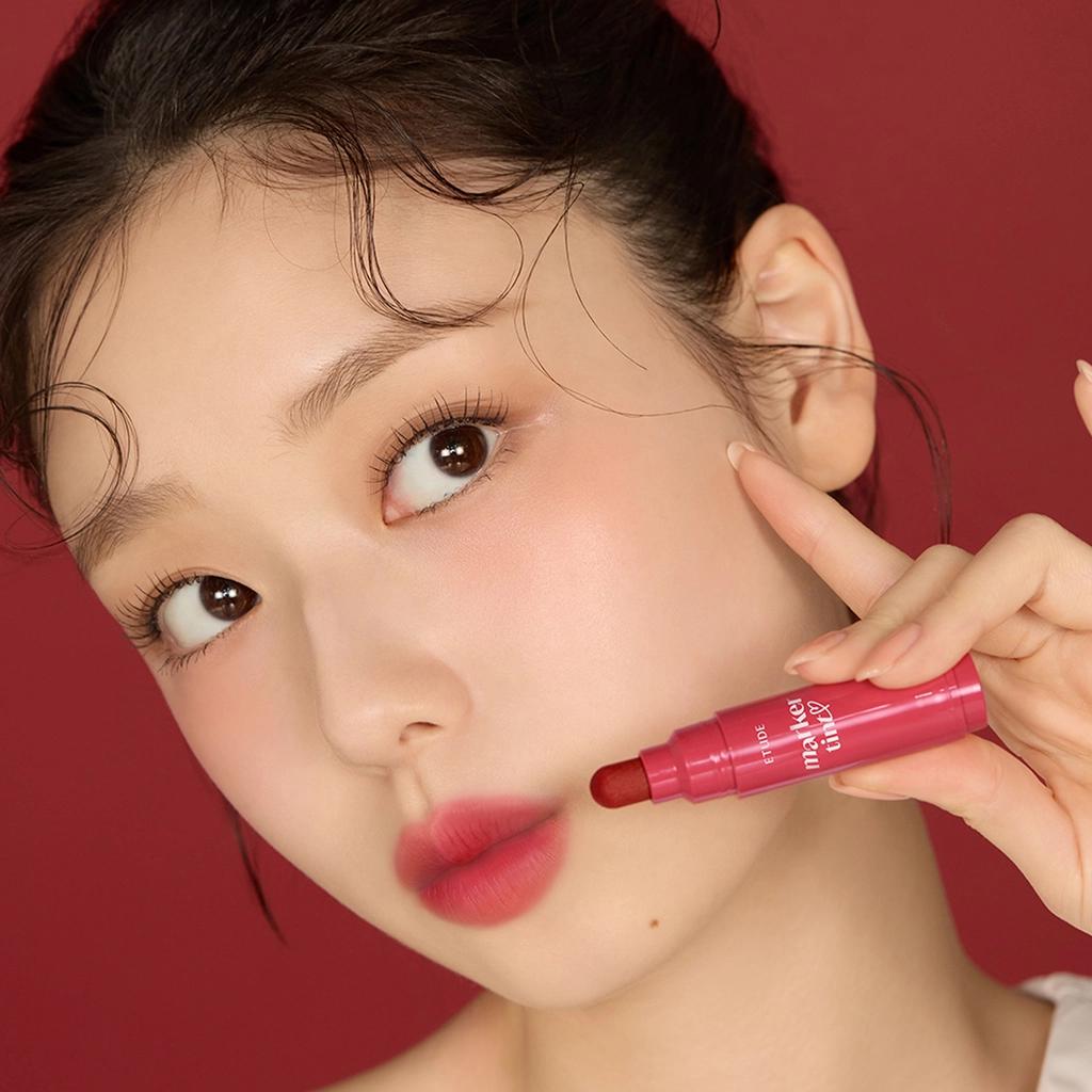 Etude Dear Darling Marker Tint 02 Mono Plum Lip Stain by Beauty Care Bag
