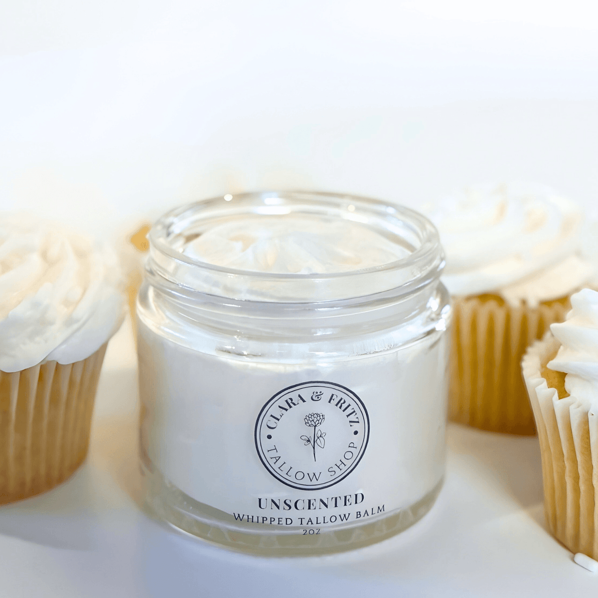 Unscented whipped tallow balm – view 3