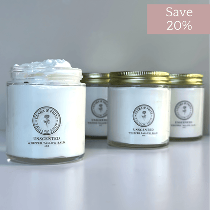 Unscented whipped tallow balm – view 6