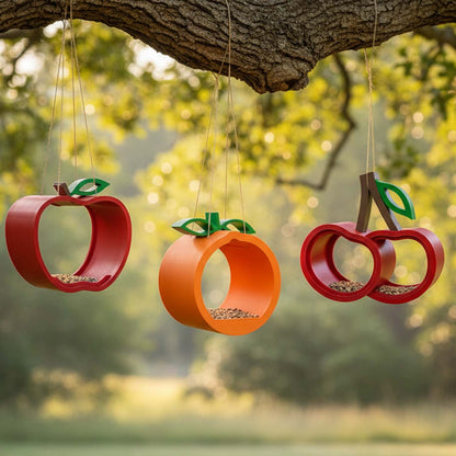 ADG42 Fruit Collection Hanging Bird Feeders by Active Doodie Gear­®