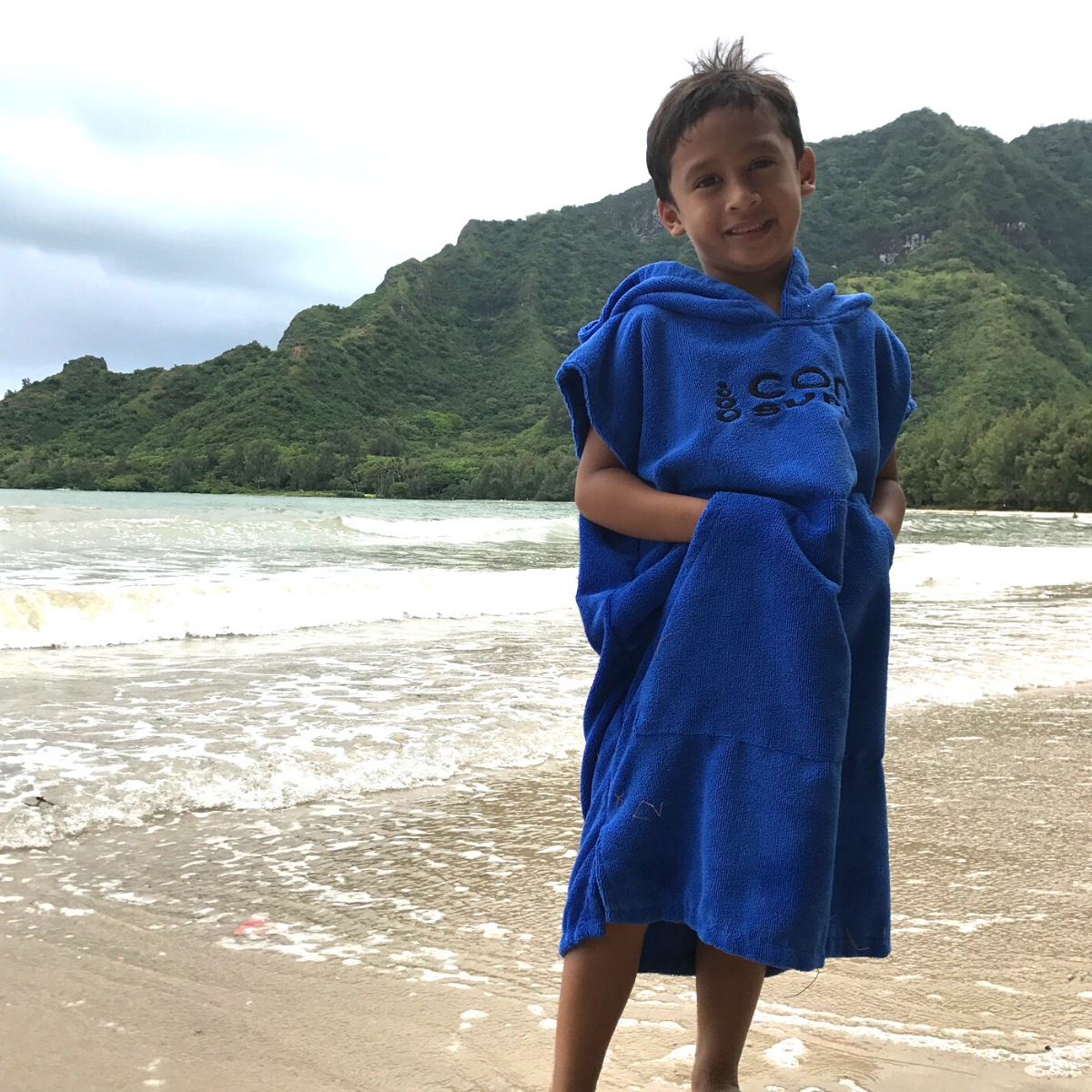 Kids Changing Towel Poncho - Solid Colors by COR Surf