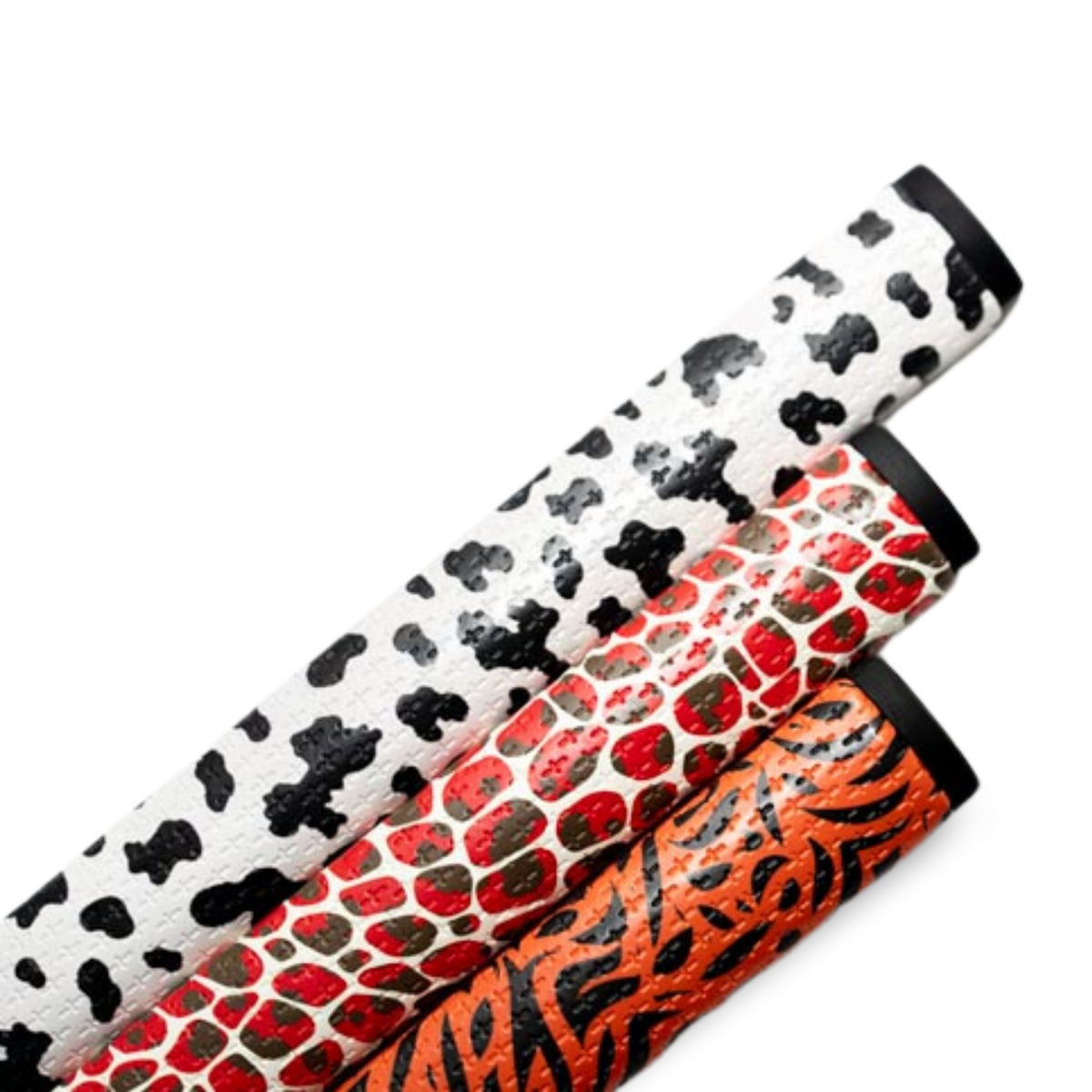 Tiger Tempo Putter Grip | Midsize | Premium PU Material | Stable Feel | Golf | Tiger Stripes by Logie Joe's Golf