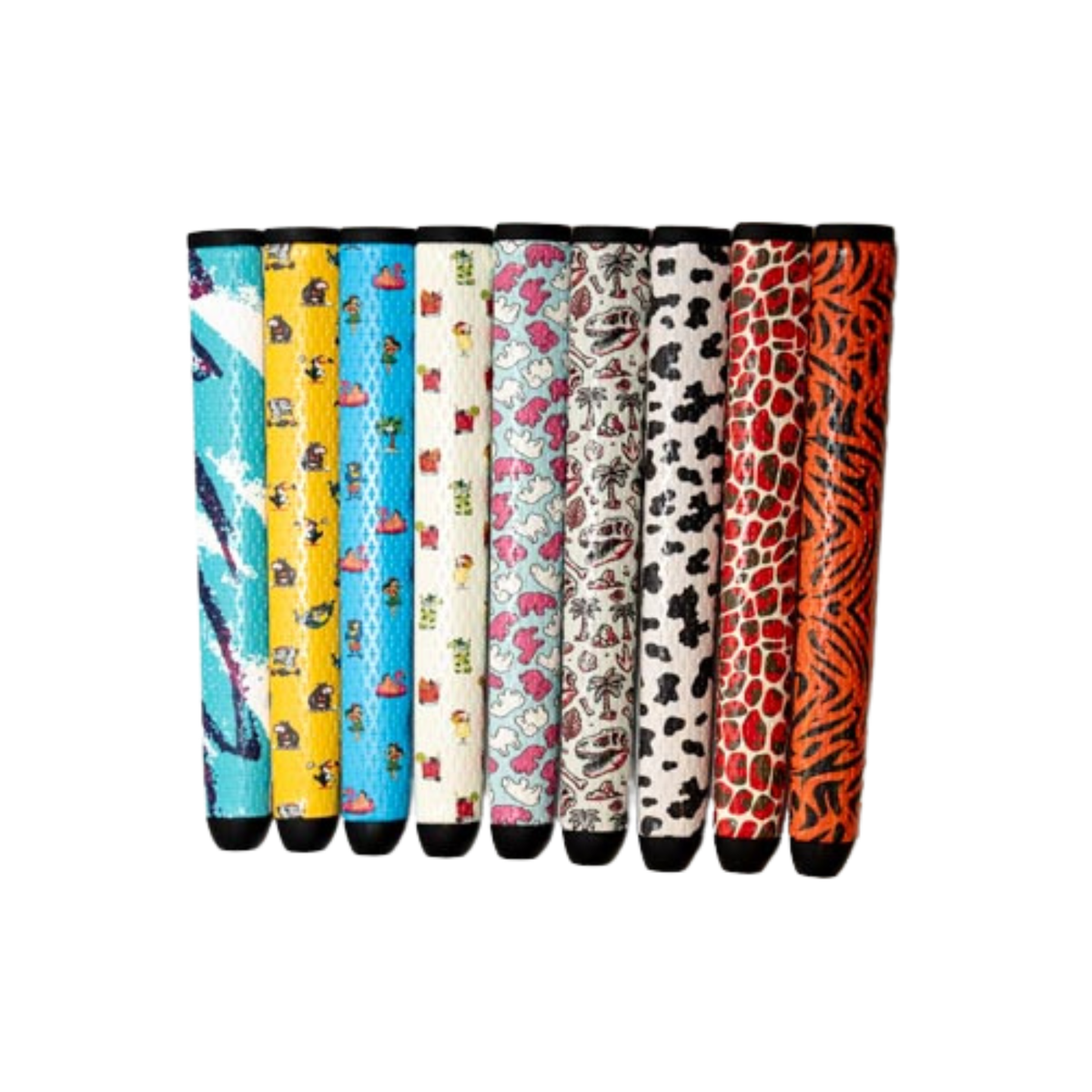 Frosted Animal Cookie Putter Grip | Midsize | Premium PU Material | Stable Feel | Golf | Elephant by Logie Joe's Golf