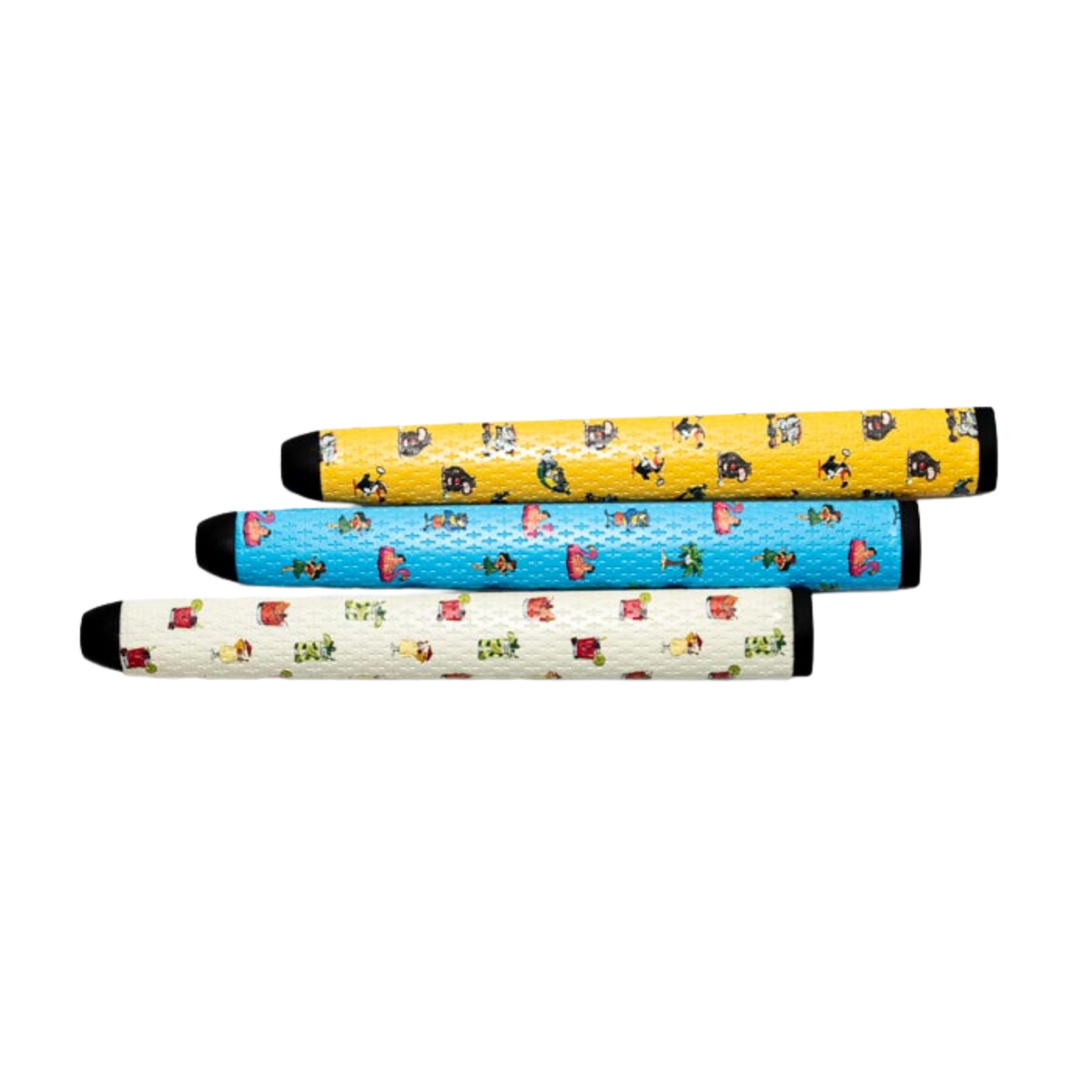 Classic Cocktails Putter Grip | Midsize | Premium PU Material | Stable Feel | Golf | Transfusion Mojito Old Fashion Pina Colada by Logie Joe's Golf