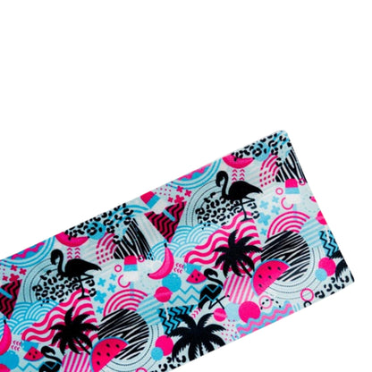 Exotic Flock Slap Koozie | Neoprene Beverage Can Insulator | Snap n Wrap | Fits 12oz Cans by Logie Joe's Golf