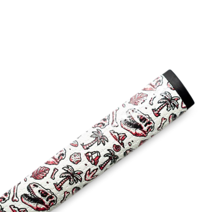 Fossil Fairways Putter Grip | Midsize | Premium PU Material | Stable Feel | Golf | T-Rex Dinosaur by Logie Joe's Golf