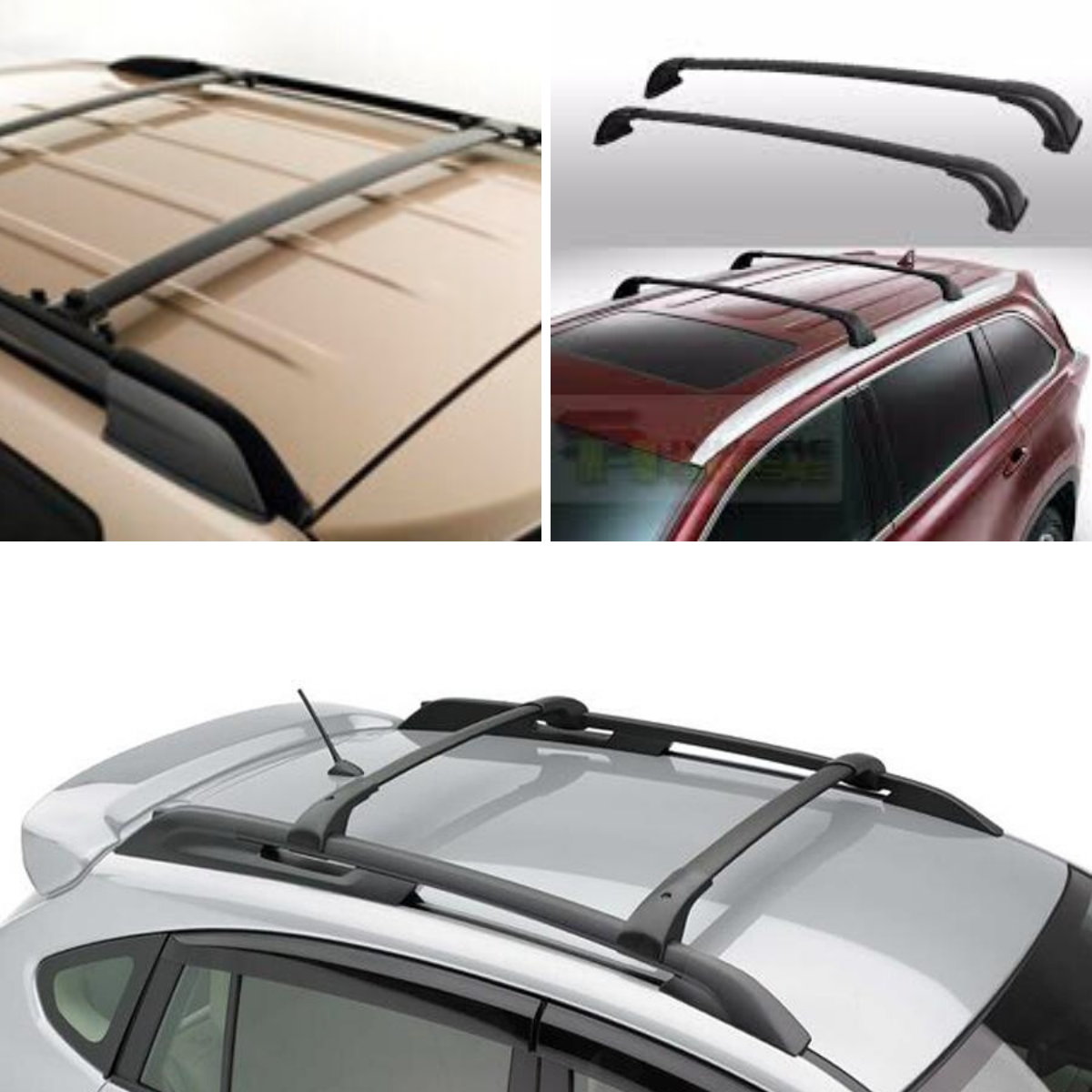 Aero Roof Rack Pad with 10' Scratch-Resistant Tie Downs(Flat Bars) by COR Surf