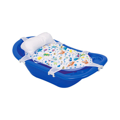 Sevi Bebe Baby Bath Support Cushion - Comfort & Safety for Newborns to 7 Months by Beauty Care Bag
