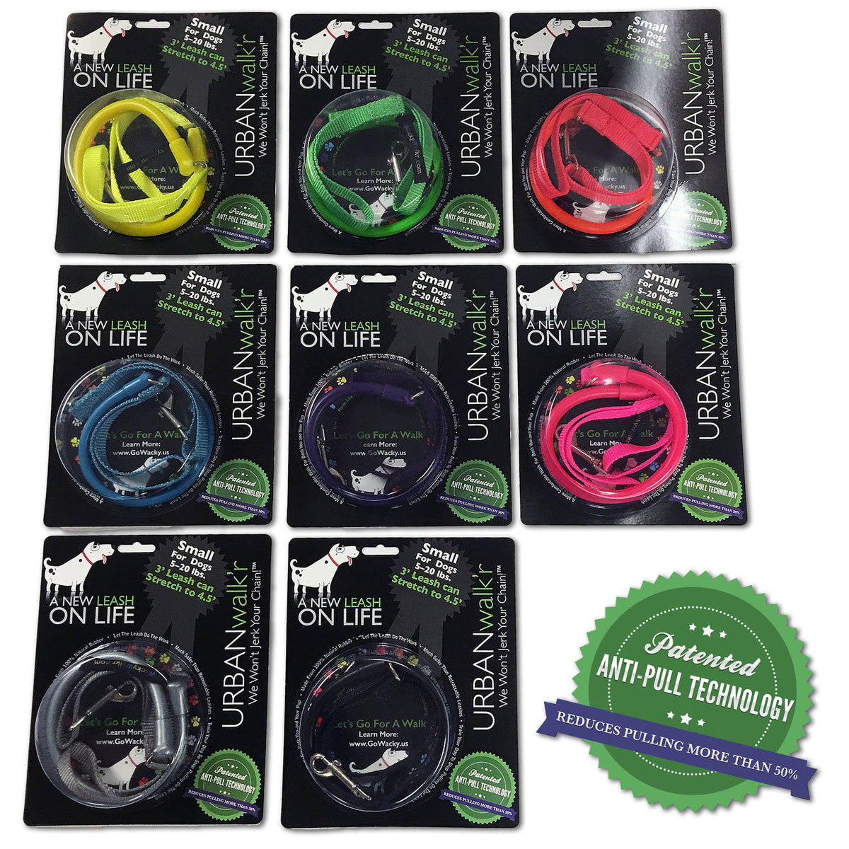 Urban Walk'r - Shorter No Pull Leash by WACKYstore