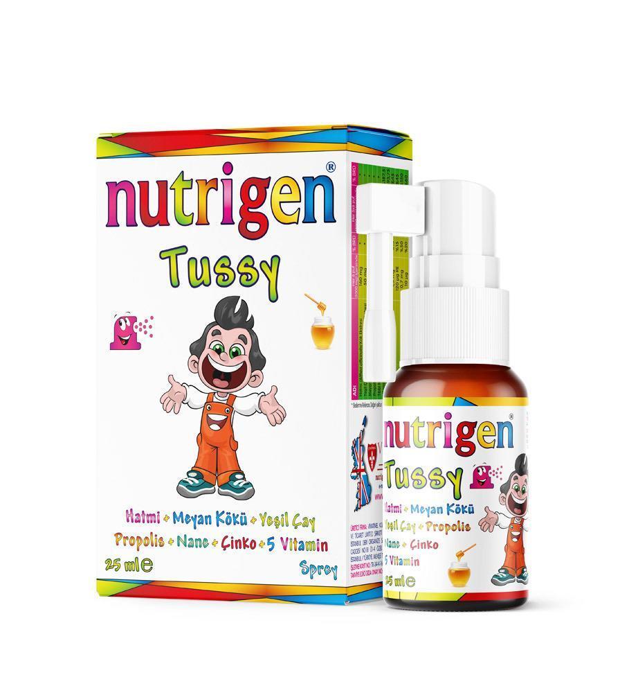 Nutrigen Tussy Oral Spray 25 ML - Effective Oral Care Solution for On-the-Go Hygiene by Beauty Care Bag