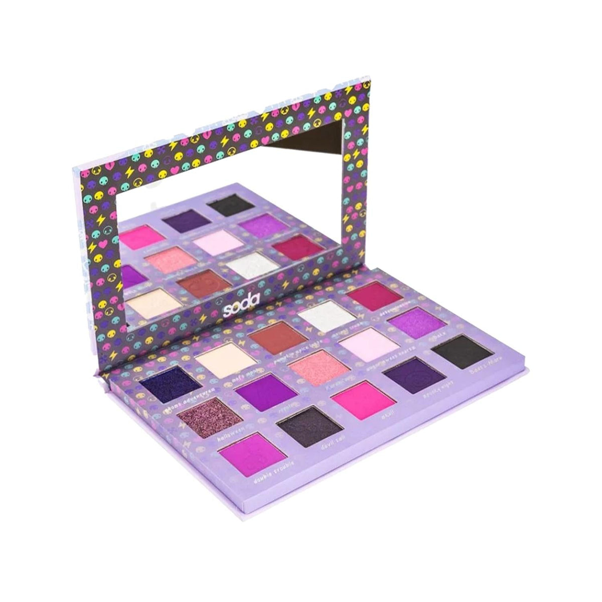 Soda Hello Kitty Rowdy Free Spirit Eyeshadow Palette 21g by Beauty Care Bag