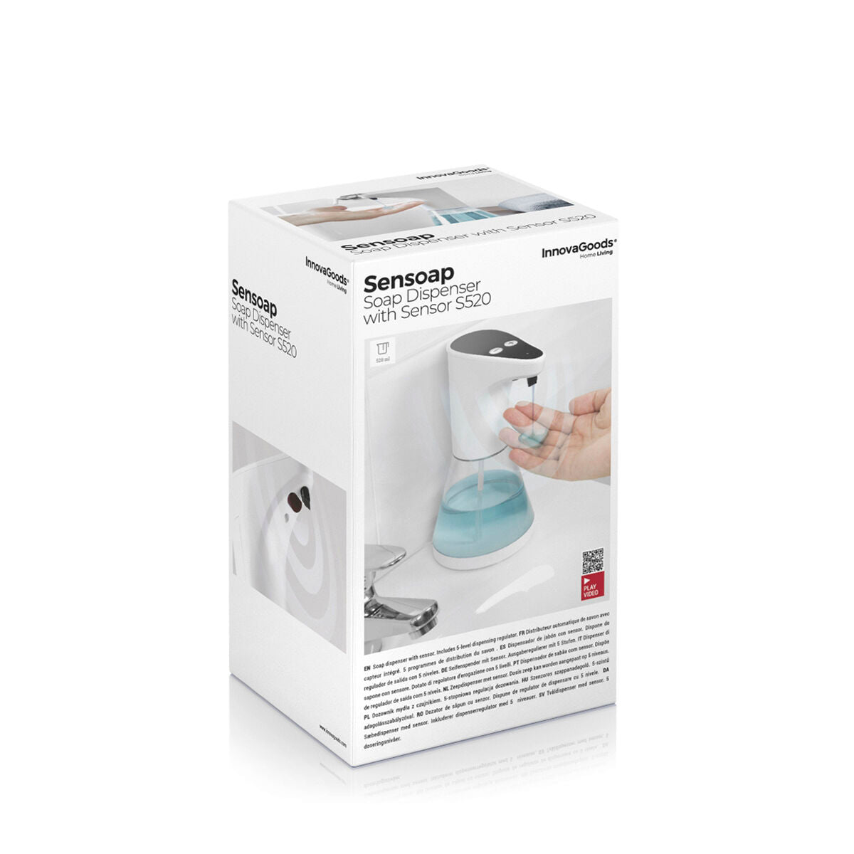 Automatic Soap Dispenser with Sensor Sensoap InnovaGoods by Bigbuy