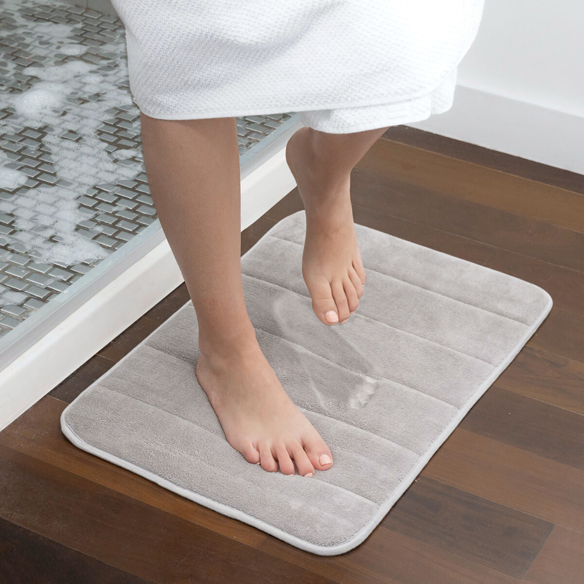 Memory Foam Bath Mat Puffeet InnovaGoods by Bigbuy