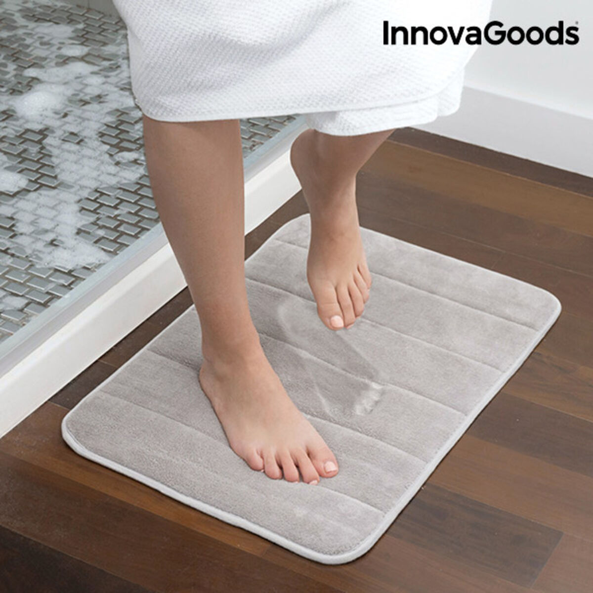 Memory Foam Bath Mat Puffeet InnovaGoods by Bigbuy