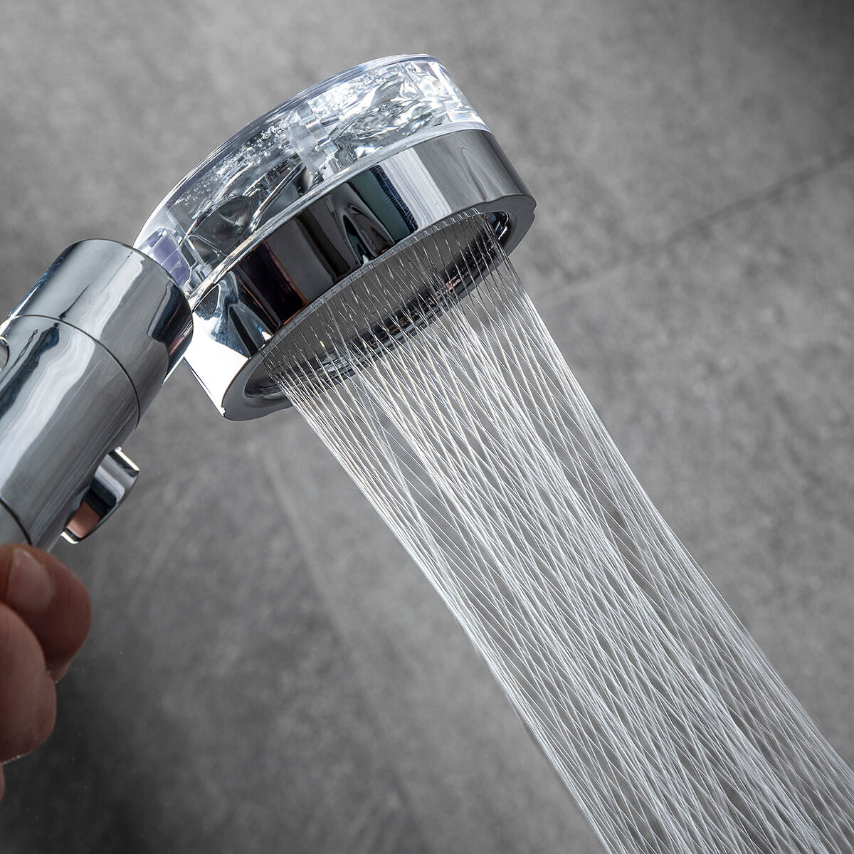 Eco-shower with Pressure Propeller and Purifying Filter Heliwer by Bigbuy