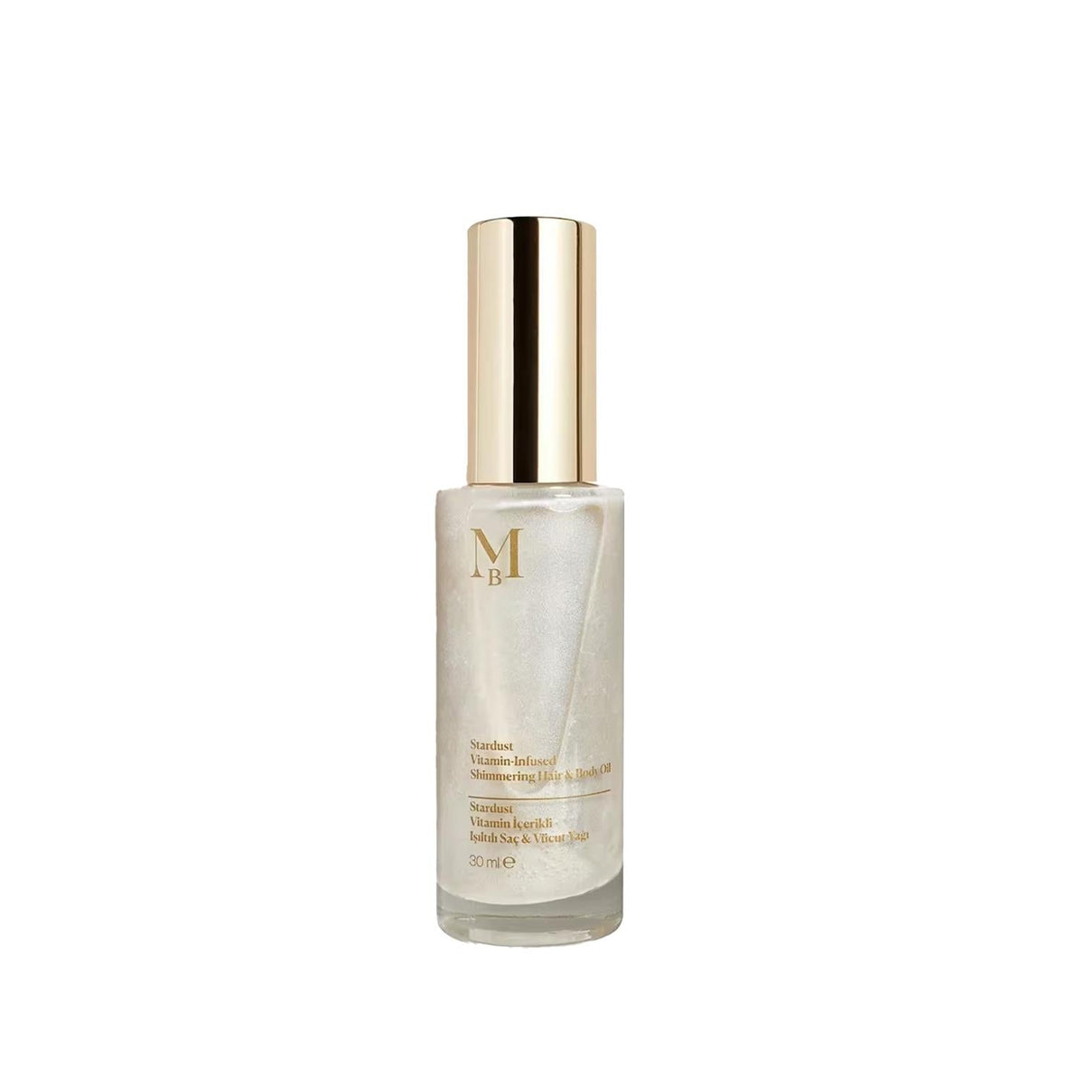 Misbah�e Stardust Vitamin-Enriched Shimmering Hair and Body Oil - Nourishing, Moisturizing, 1.01 fl oz by Beauty Care Bag