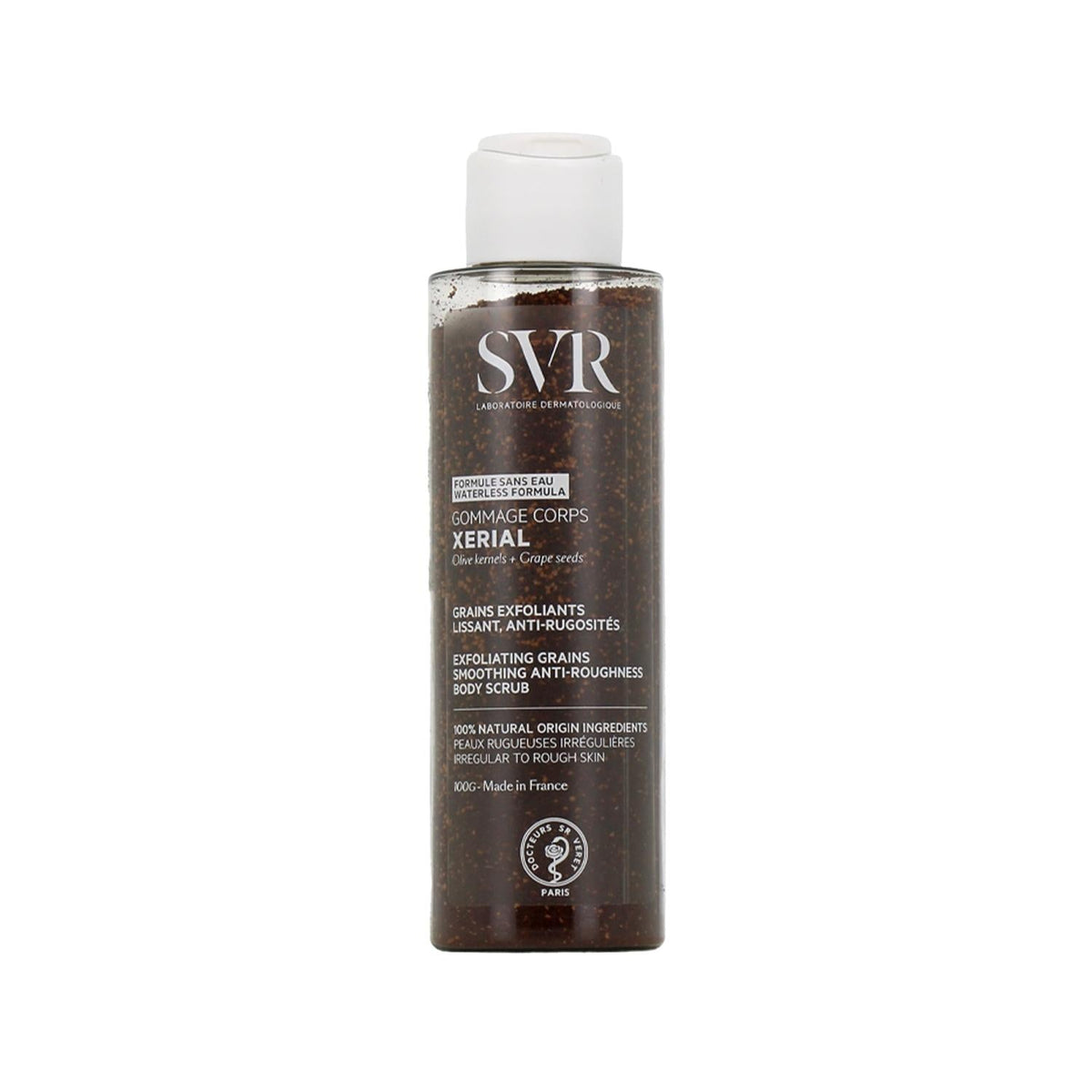 SVR Xerial Body Scrub: Exfoliating & Skin Smoothing Treatment | Gentle Body Exfoliation for Improved Texture & Radiance - 100g by Beauty Care Bag