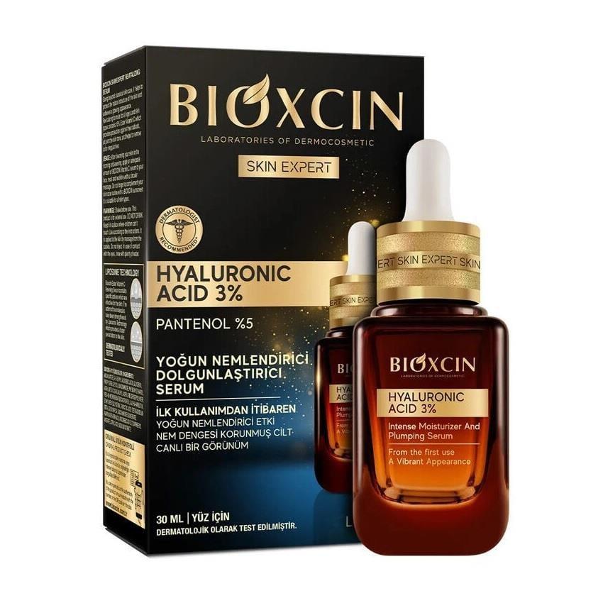 Bioxcin Skin Expert Hyaluronic Acid 3% Serum - Intensive Moisturizer for All Skin Types, Anti-Aging Skincare by Beauty Care Bag